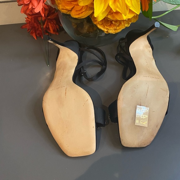 Manolo Blahnik Crystal Embellished Sandals - Picture 5 of 7